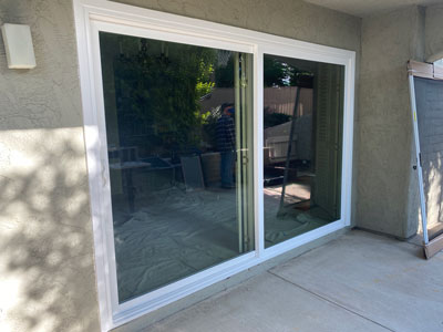 sliding door after full view