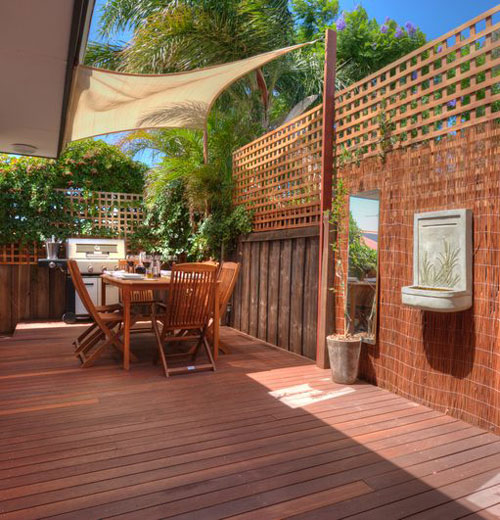 Hardwood Decking Patio